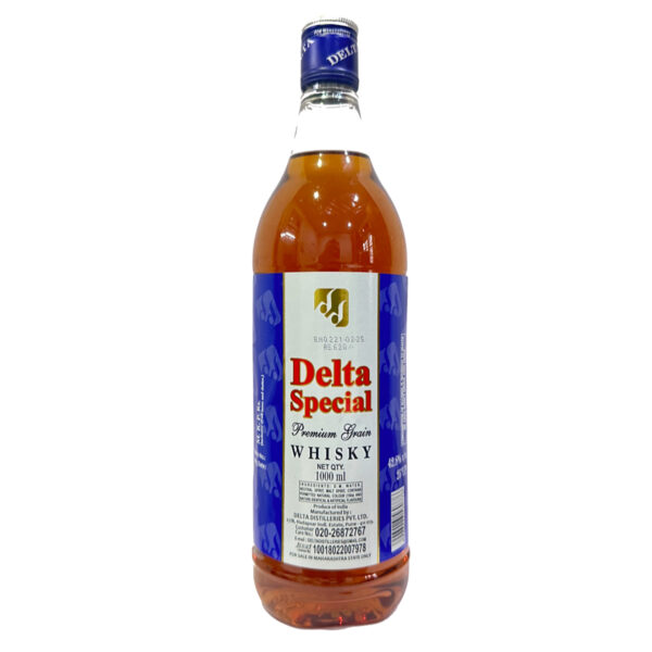 Delta Special Premium Grain Whisky (Blue) - 1 Litre