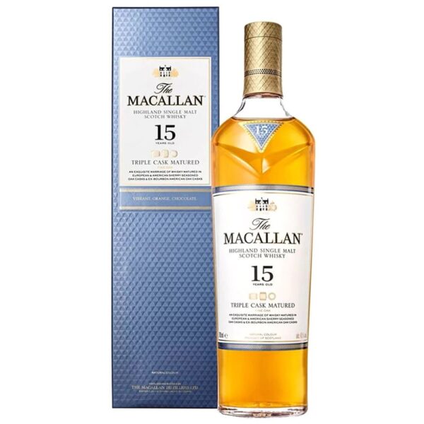 The Macallan 15 Year Old Triple Cask