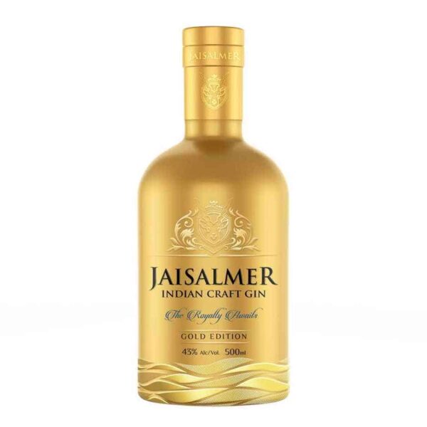 Jaisalmer Gold Craft Gin - 500 ML